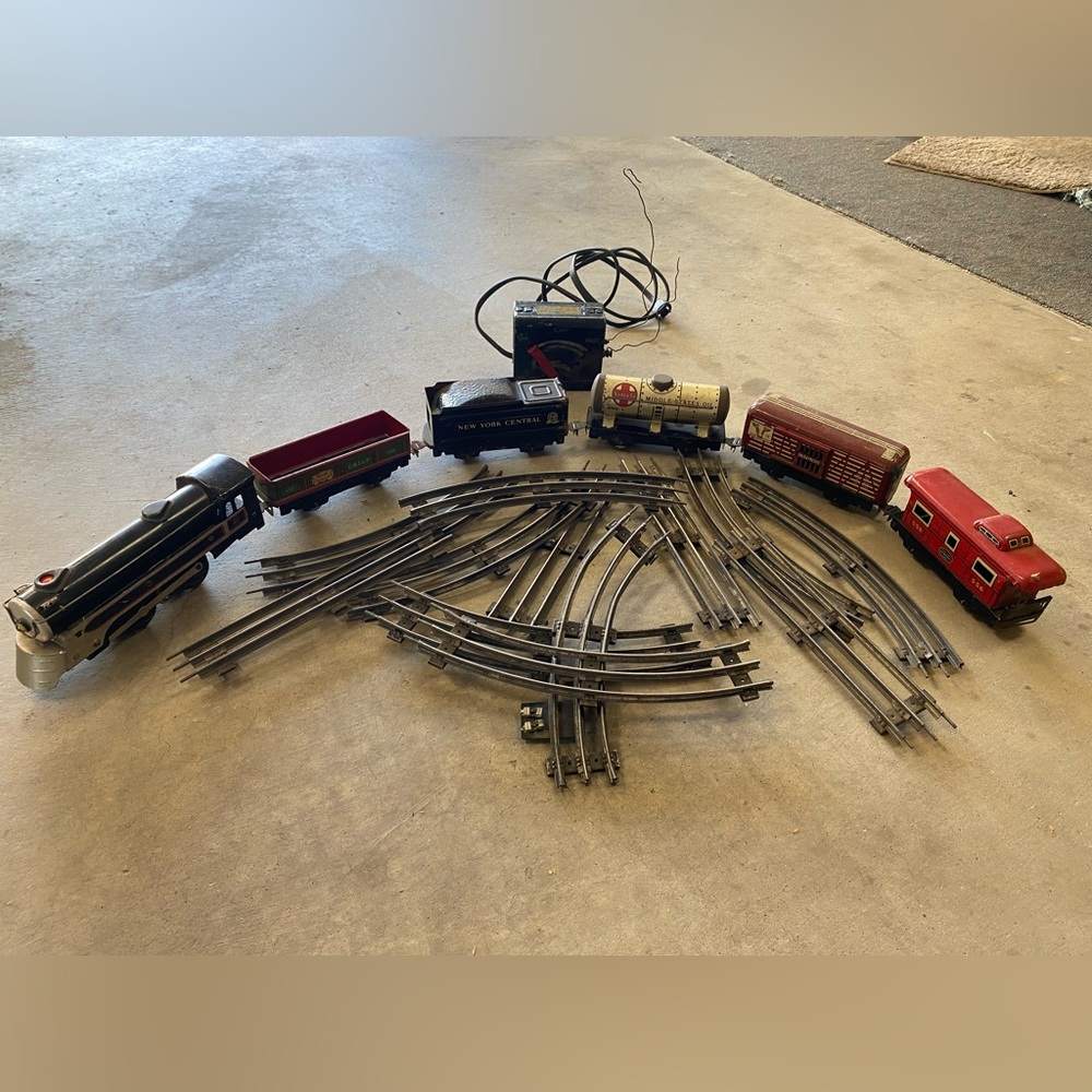 Vintage Louis Marx & Co. Electric Train Set